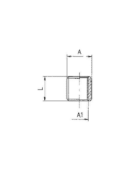 Redukcja gwintowana bez nakrętki, pierścień redukcyjny G 1/4 GZ - G 1/8 GW, mosiądz | Hydraulika | Eshop Dopak | Wszystko dla Pr