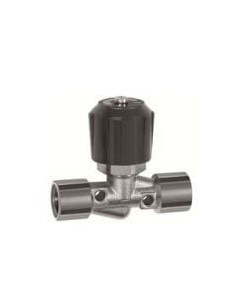 Zawór iglicowy ręczny G1/8 GW, PN18 mosiądz niklowany NBR | Hydraulika | Eshop Dopak | Wszystko dla Przemysłu