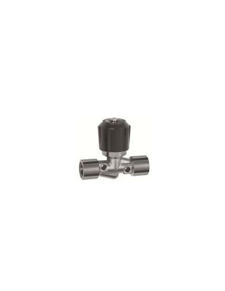 Zawór iglicowy ręczny G1/4 GW, PN18 mosiądz niklowany NBR | Hydraulika | Eshop Dopak | Wszystko dla Przemysłu