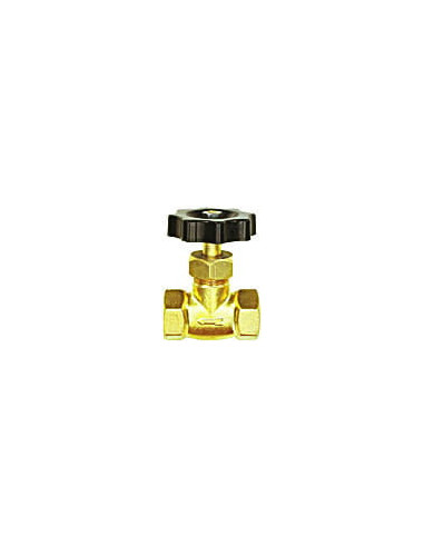 Zawór iglicowy regulacyjny gwintowany G 3/8 GW, PN16, DN 4, mosiądz | Hydraulika | Eshop Dopak | Wszystko dla Przemysłu