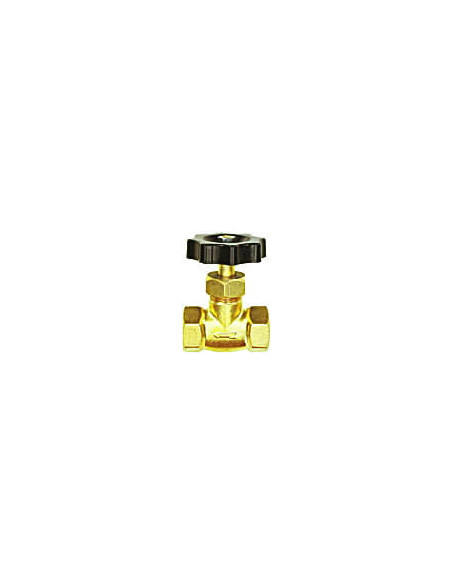 Zawór iglicowy regulacyjny gwintowany G 3/8 GW, PN16, DN 4, mosiądz | Hydraulika | Eshop Dopak | Wszystko dla Przemysłu