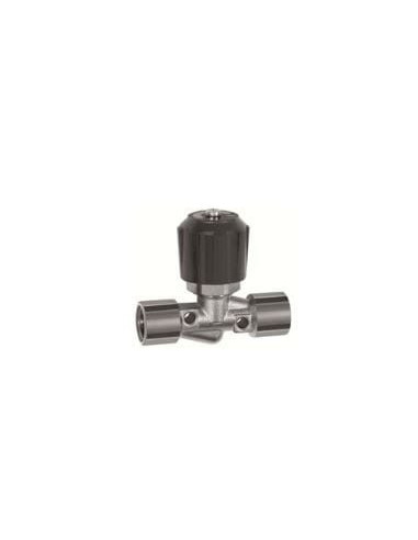 Zawór iglicowy ręczny G 3/8 GW, PN18 mosiądz niklowany NBR | Hydraulika | Eshop Dopak | Wszystko dla Przemysłu