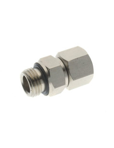 Przedłużka gwintowana obrotowa, redukcja obrotowa G 3/8 GZ - G 3/8 GW, mosiądz niklowany | Hydraulika | Eshop Dopak | Wszystko d