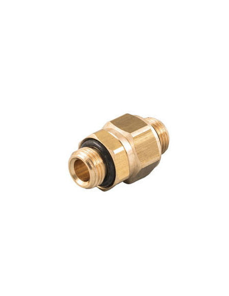Nypel gwintowany obrotowy z oringiem G 1/2 GZ, mosiądz niklowany | Hydraulika | Eshop Dopak | Wszystko dla Przemysłu