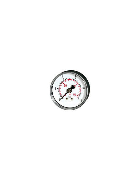 Manometr aksjalny 0-10 bar, G 1/4, 63 mm | Przyrządy Pomiarowe | Eshop Dopak | Wszystko dla Przemysłu