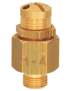 Zawór upustowy mini do powietrza G 1/8 GZ, regulacja 0,5-1 bar, mosiądz | Hydraulika | Eshop Dopak | Wszystko dla Przemysłu