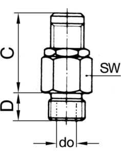 Zawór upustowy mini do powietrza G 1/8 GZ, regulacja 0,5-1 bar, mosiądz | Hydraulika | Eshop Dopak | Wszystko dla Przemysłu 2
