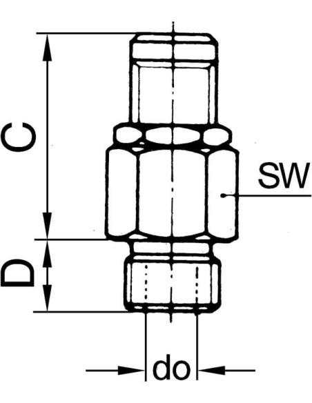 Zawór upustowy mini do powietrza G 1/8 GZ, regulacja 1-4 bar, stal nierdzewna | Hydraulika | Eshop Dopak | Wszystko dla Przemysł