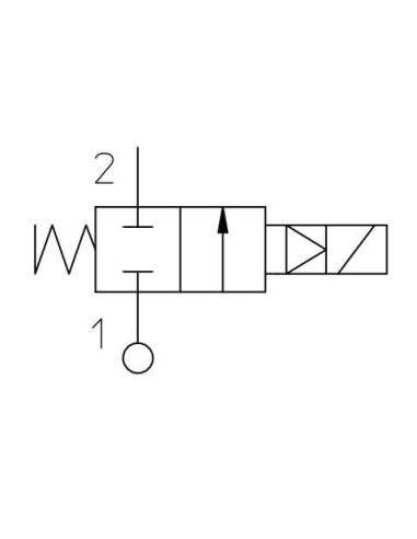 Elektrozawór 2/2 NC G1/2 TLEN FKM, 0-14 bar, 24V DC | Automatyka | Eshop Dopak | Wszystko dla Przemysłu