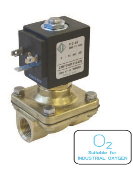 Elektrozawór 2/2 NC G1/2 TLEN FKM, 0-14 bar, Cewka UDA12230AS | Pneumatyka | Eshop Dopak | Wszystko dla Przemysłu