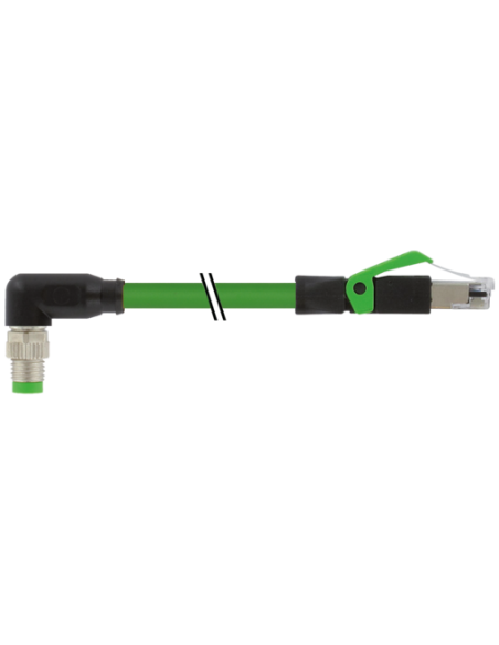 M8 MĘSKI 90° / RJ45 0° EKRANOWANY, ETHERCAT 7000-89781-7910200 | Przewody i Złącza | Eshop Dopak | Wszystko dla Przemysłu