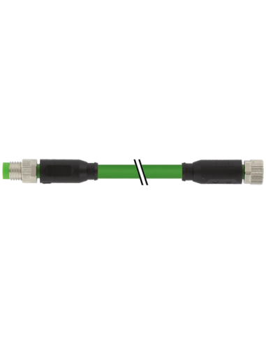 M8 męski 0° / M8 żeński 0°, osłona Ethercat 7000-89831-7910400 | Przewody i Złącza | Eshop Dopak | Wszystko dla Przemysłu