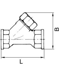 Zawór zwrotny kątowy G 1/2 GW, PN40 nierdzewny 316, FKM, ciśnienie otwarcia 0,2 bar | Hydraulika | Eshop Dopak | Wszystko dla Pr 2