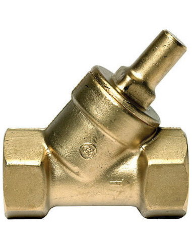 Zawór zwrotny kątowy R 1 1/2 GW, PN10 mosiądz, NBR, ciśnienie otwarcia 0,5 bar | Hydraulika | Eshop Dopak | Wszystko dla Przemys