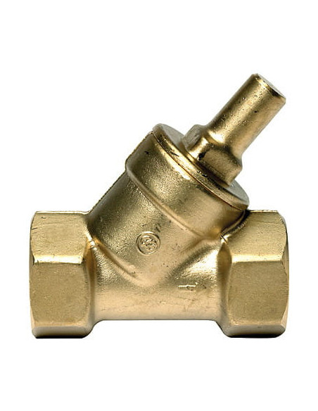 Zawór zwrotny kątowy R 1 1/2 GW, PN10 mosiądz, NBR, ciśnienie otwarcia 0,5 bar | Hydraulika | Eshop Dopak | Wszystko dla Przemys