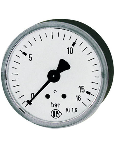 Manometr aksjalny 0-100 bar, G 1/4, 63 mm | Przyrządy Pomiarowe | Eshop Dopak | Wszystko dla Przemysłu