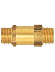 Zawór zwrotny prosty G 1 GZ/GZ, PN16 mosiądz uszczelnienie VITON | Hydraulika | Eshop Dopak | Wszystko dla Przemysłu