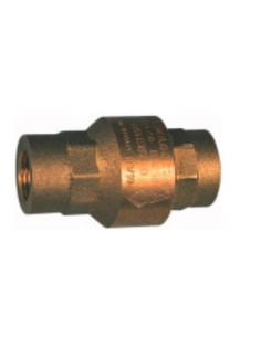 Zawór zwrotny prosty pełnoprzepływowy G 3/4 GW, PN40 mosiądz, NBR | Hydraulika | Eshop Dopak | Wszystko dla Przemysłu
