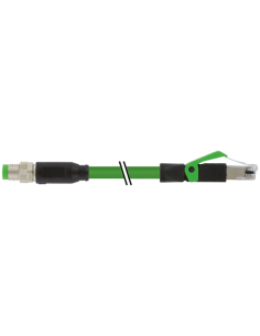 MKonektor M8 męski, prosty - RJ45 prosty, Ethercat 7000-89721-7910250 | Przewody i Złącza | Eshop Dopak | Wszystko dla Przemysłu