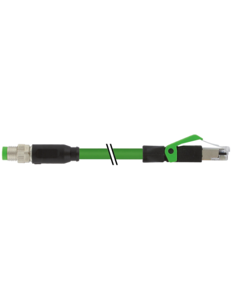 MKonektor M8 męski, prosty - RJ45 prosty, Ethercat 7000-89721-7910250 | Przewody i Złącza | Eshop Dopak | Wszystko dla Przemysłu