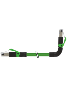 RJ45 męski 0° / RJ45 męski 90° w górę, ekranowany Ethernet 7000-74327-7960030 | Przewody i Złącza | Eshop Dopak | Wszystko dla P