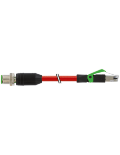 M12 męski 0° / RJ45, 0°, ekranowany, Ethernet 7000-44711-7920100 | Przewody i Złącza | Eshop Dopak | Wszystko dla Przemysłu