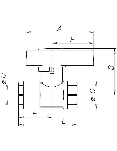Zawór kulowy wysokociśnieniowy HIPRESS R 3/4 GW, DN16 PN210, mosiądz niklowany, DELRIN | Hydraulika | Eshop Dopak | Wszystko dla