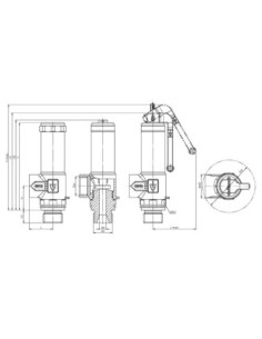 Kątowy zawór bezpieczeństwa kriogeniczny G3/8-3/8 14 bar | Hydraulika | Eshop Dopak | Wszystko dla Przemysłu 2