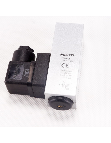 Przekaźnik do próżni, VPEV-1/8/150261, FESTO | Pneumatyka | Eshop Dopak | Wszystko dla Przemysłu