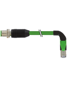 M12 męski 0° / RJ45 90° prawy ekranowany Ethernet 7000-44757-7940400 | Przewody i Złącza | Eshop Dopak | Wszystko dla Przemysłu