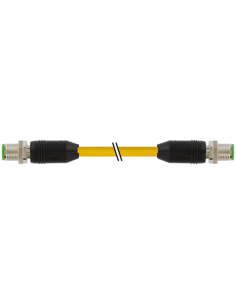 Złącze M12 męskie 0° - M12 męskie 0° Ethernet 7000-44511-6750030 | Przewody i Złącza | Eshop Dopak | Wszystko dla Przemysłu