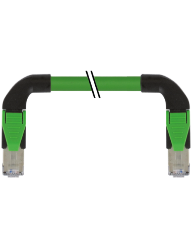 RJ45 męski 90°lewy /RJ45 męski 90°prawy ekranowany EN 7000-74569-7960300 | Przewody i Złącza | Eshop Dopak | Wszystko dla Przemy