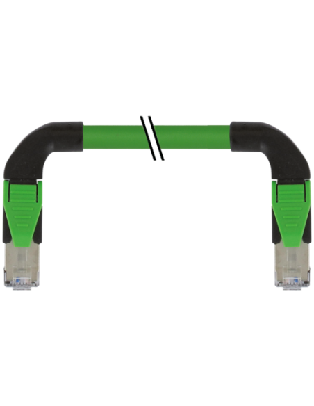 RJ45 męski 90°lewy /RJ45 męski 90°prawy ekranowany EN 7000-74569-7960300 | Przewody i Złącza | Eshop Dopak | Wszystko dla Przemy