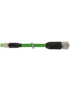 Złącze M8 męskie 0° - M12 żeńskie 0° 7000-89851-7910200 | Przewody i Złącza | Eshop Dopak | Wszystko dla Przemysłu