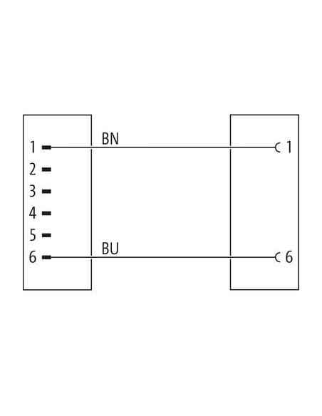 M12 męski prosty / M12 żeński prosty Cube67 7000-46001-4140500 | Przewody i Złącza | Eshop Dopak | Wszystko dla Przemysłu