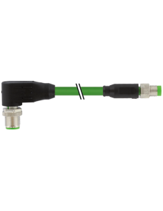 M12 męski 90° / M8 męski 0°, ekranowany, Ethercat 7000-44921-7910050 | Przewody i Złącza | Eshop Dopak | Wszystko dla Przemysłu