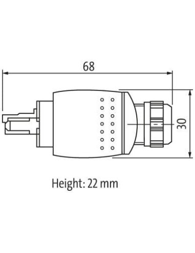 RJ45 Push Pull prosty/ RJ45 Push Pull prosty 7000-74641-7940030 | Przewody i Złącza | Eshop Dopak | Wszystko dla Przemysłu