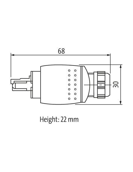 RJ45 Push Pull prosty/ RJ45 Push Pull prosty 7000-74641-7940030 | Przewody i Złącza | Eshop Dopak | Wszystko dla Przemysłu