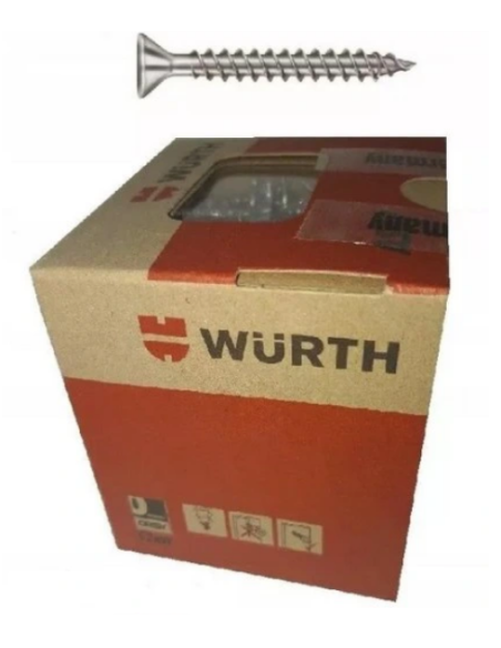 Wkręt do drewna, 0153 050050, 5X50/46, WÜRTH | Mechanika Przemysłowa | Sklep Eshop Dopak