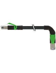 RJ45 męski 0° / RJ45 męski 90° prawy ekranowany EN 7000-74387-8510100 | Przewody i Złącza | Eshop Dopak | Wszystko dla Przemysłu