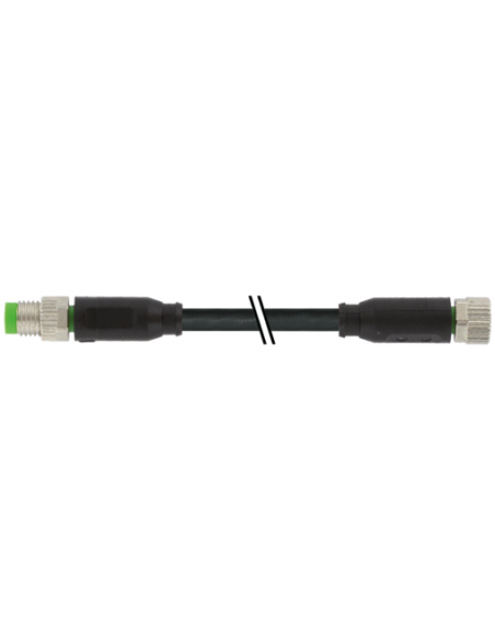 Konektor męski prosty - M8 żeński prosty 7000-88005-6300200 | Przewody i Złącza | Eshop Dopak | Wszystko dla Przemysłu