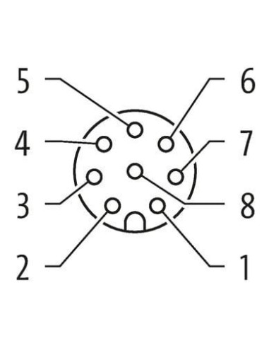 M12 męski prosty / M12 żeński prosty 7000-48001-2950200 | Przewody i Złącza | Eshop Dopak | Wszystko dla Przemysłu
