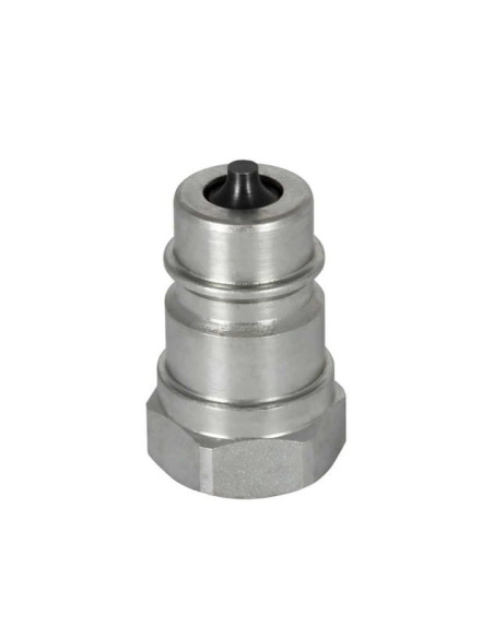 Króciec szybkozłącza hydraulicznego ISO A obustronnie odcinający G 1/2 GW, stal ocynk, NBR | Hydraulika | Eshop Dopak | Wszystko