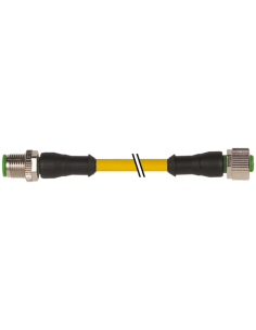 M12 męski prosty / M12 żeński prosty 7000-40041-1261000 | Przewody i Złącza | Eshop Dopak | Wszystko dla Przemysłu