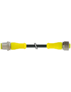 Złącze M12 męskie 0° / M12 żeńskie 0° AIDA 7357-40021-6540100 | Przewody i Złącza | Eshop Dopak | Wszystko dla Przemysłu
