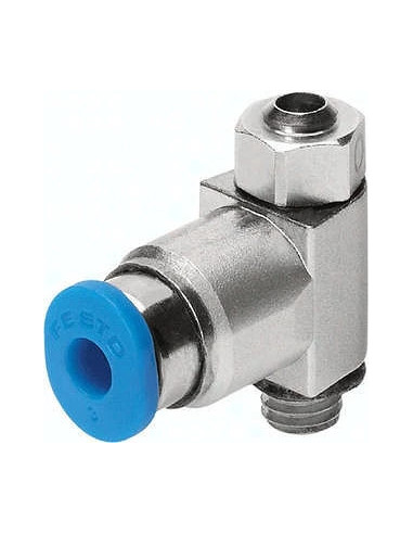 Zawór dławiący, GRLA-M5-QS-4-LF-C 175056, FESTO | Pneumatyka | Eshop Dopak | Wszystko dla Przemysłu