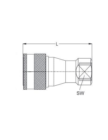 Szybkozłącze hydrauliczne ISO B obustronnie odcinające G 3/8 GW, stal ocynkowana, NBR | Hydraulika | Eshop Dopak | Wszystko dla 