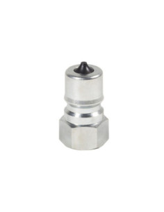 Króciec szybkozłącza hydraulicznego ISO B obustronnie odcinający, G 1/8 GW, stal ocynk, NBR | Hydraulika | Eshop Dopak | Wszystk