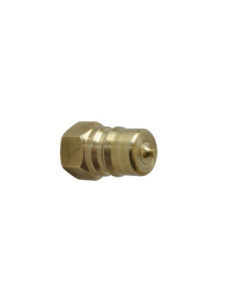 Króciec szybkozłącza hydraulicznego ISO B obustronnie odcinający, G 1/2 GW, mosiądz, NBR | Hydraulika | Eshop Dopak | Wszystko d