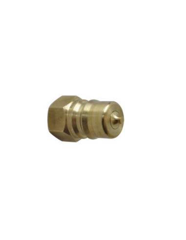 Króciec szybkozłącza hydraulicznego ISO B obustronnie odcinający, G 3/4 GW, mosiądz, NBR | Hydraulika | Eshop Dopak | Wszystko d